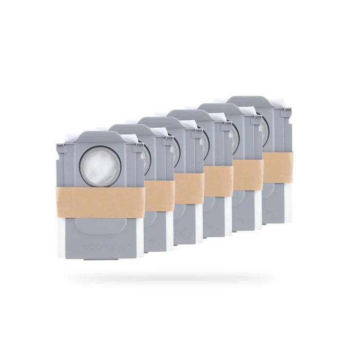 Roborock Qrevo/Qrevo MaxV/S8MaxV Ultra/S8 Max Ultra/Qrevo S/Qrevo Pro/Qrevo Master/Qrevo ile Uyumlu Toz Torbası *6 Adet